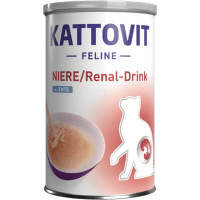 Veterinārie konservi kaķiem – Kattovit Drink Kidney/Renal, 135 ml