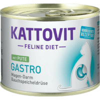 Veterinārie konservi kaķiem – Kattovit Can Gastro Turkey, 185 g