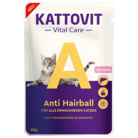Kattovit Anti Hairball kapsička losos 85 g