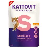 Kattovit Sterilised kapsičky kura 85g