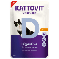 Kattovit Digestive kapsičky kura 85g