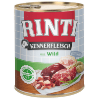 Konzerva Rinti Kennerfleisch zvěřina 800g