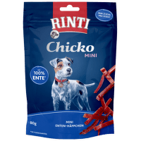 Лакомство для собак – Rinti Extra Chicko Mini Duck, 80 г