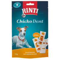 Rinti pochúťka Chicko Dent Small kura 150g