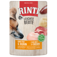 Консервы для собак – Rinti Pouch Leichte Beute Beef and Chicken, 400 г