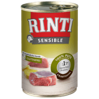 Консервы для собак - Rinti Sensible, с индейкой и картофелем, 400 г