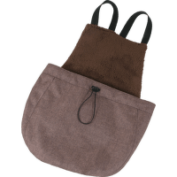 Taška klokanka de luxe hnedá 33 x 27 cm
