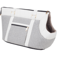 Transportēšanas soma dzīvniekiem – AmiPlay Pet Carrier Bag Morgan (S), White, 35 x 21 x 24 cm