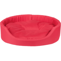 Guļvieta suņiem – AmiPlay Oval bedding Bassic M, 52 x 44 x 14 cm, red