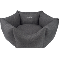 Лежанка для собак – AmiPlay Crown Palermo M, 58 x 23 см, dark grey