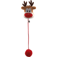 Hračka pre mačky Magic Cat Winter Tale sob s brmbolcom a rolničkou 26 cm