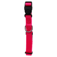 Kakla siksna - Dog Fantasy Classic Neilona S, 1,5 cm, 27-37 cm, rozā