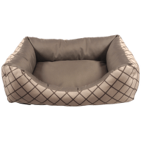 Sofa Dog Fantasy béžová se vzorem 85×65×24 cm