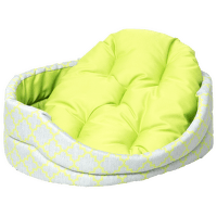 Pelech Dog Fantasy ovál s polštářem ornament zelený 93cm