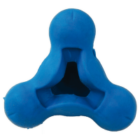 Rotaļlieta suņiem -  DogFantasy trijstūris ar caurumiem barošanai, 7.5cm