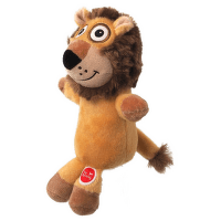 Игрушка для собак – Dog Fantasy, Silent Squeak Lion, Orange, 23 см