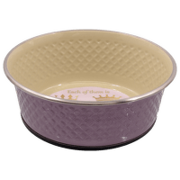 Miska QUEEN nerez tepana 1150ml lila