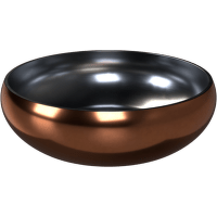 Miska Dog Fantasy s dvojitou stenou rosegold 22cm 2100ml