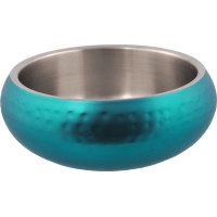 Miska Dog Fantasy s dvojitou stenou tyrkysová 18cm 1200ml