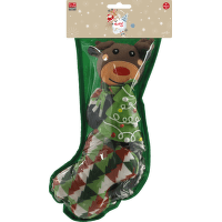 Hračka pre psov Dog Fantasy Winter Tale pančucha set 4 ks 37 cm
