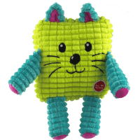 Hračka pro psy Dog Fantasy Cuties zvířátko žluté 12,5 cm