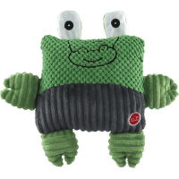 Hračka pro psy Dog Fantasy Cuties čtvercový krokodýl zelený 17,5 cm