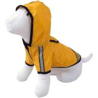 Pláštěnka DOG FANTASY reflexní žlutá 20cm