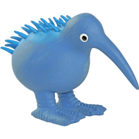 Hračka Kiwi Walker latex kiwi pískací modrá 13,5cm