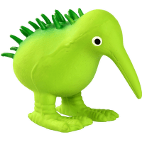 Hračka Kiwi Walker latex kiwi pískací zelená 11,5cm