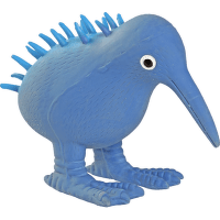 Hračka Kiwi Walker latex kiwi pískací modrá 11,5cm