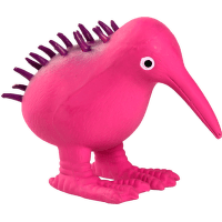 Hračka Kiwi Walker latex kiwi pískací růžová 11,5cm