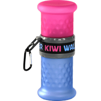 Cestovní láhev 2v1 Kiwi Walker růžová/modrá 500+750ml