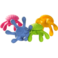 Hračka Kiwi Walker TPR guma chobotnice oranžová 20cm