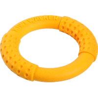 Hračka Kiwi Walker TPR guma kruh oranžový 13cm
