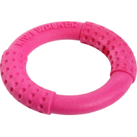Hračka Kiwi Walker TPR guma kruh růžový 13cm