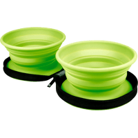 Cestovní miska Kiwi Walker zelená 2x350ml