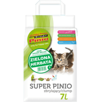 Koka pakaiši kaķu tualetei – Super Pinio Kruszon Green Tea, 7 L
