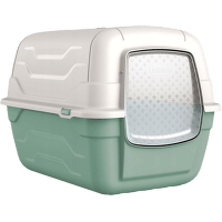 Tualete kaķiem – Avesa, Roto-Toilet with handle, filter and spade, 52 x 40 x 40 cm