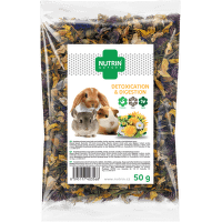 Maškrta NUTRIN Nature Detoxication & Digestion pre hlodavce 50g
