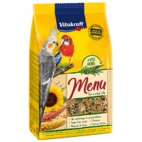 Vitakraft Menu korela a stredne veľké papagáje 1 kg