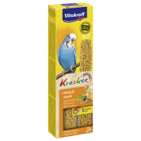 Vitakraft Kracker tyčinky andulka med a sezam 2 ks