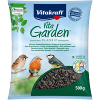 Vitakraft Vita Garden slnečnica čierna pre vtáky 500 g 
