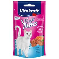 Лакомство для кошек – Vitakraft Cat Yums Salmon, 40 г 