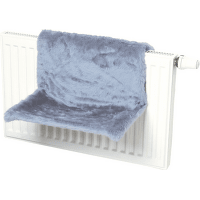 Odpocivadlo na radiator modre