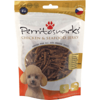 Pochúťka Perrito Chicken & Seafood jerky 100g