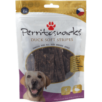 Pochúťka Perrito Duck Soft stripes  100g