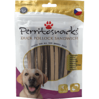 Pochúťka Perrito Duck & Pollock sandwich 100g