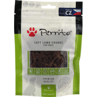Pochoutka Perrito sušené jehněčí kousky pro psy 100 g