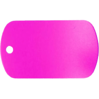 Медальон – Military Tag Small, Pink