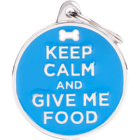 Známka My Family Charms popis KEEP CALM/FOOD